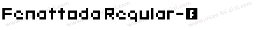 Fenattoda Regular字体转换